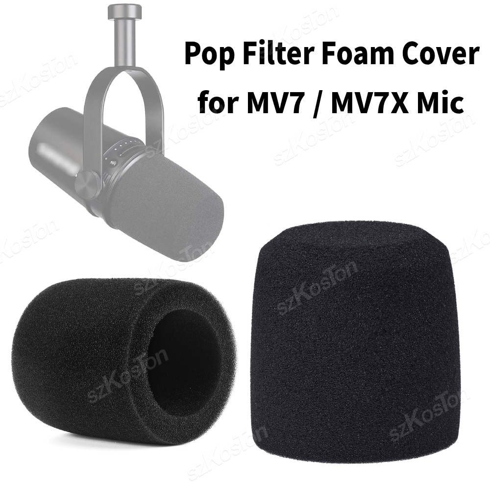 Shure Mic Mv7 - غطاء واقي من الإسفنج الماص للصوت