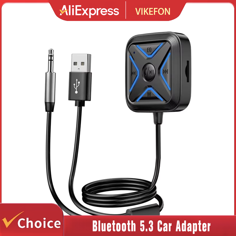 Bluetooth Adapter Receiver - محول بلوتوث 5.3 عالمي للسيارة مع