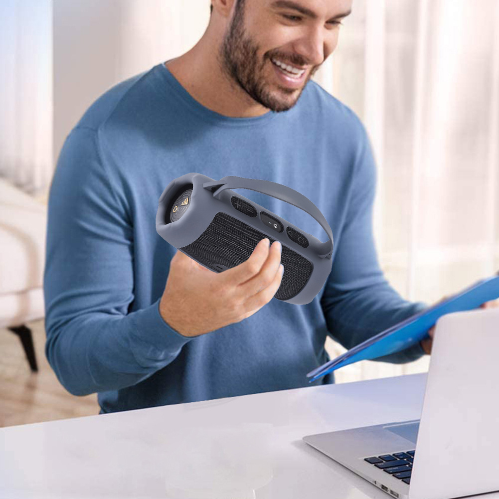 Jbl Speaker Charge 5 - غطاء حماية من السيليكون مع حزام