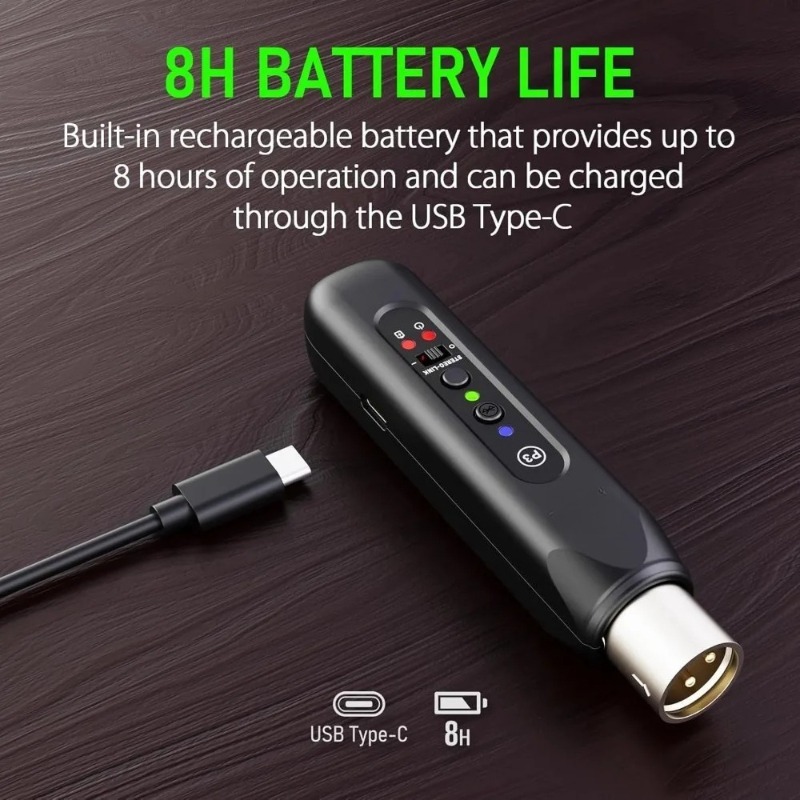 Bluetooth Adapter Receiver - جهاز استقبال بلوتوث XLR لاسلكي -