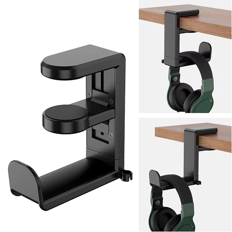 Headphone Stand Desk - حامل سماعات الألعاب العالمي مع خطاف