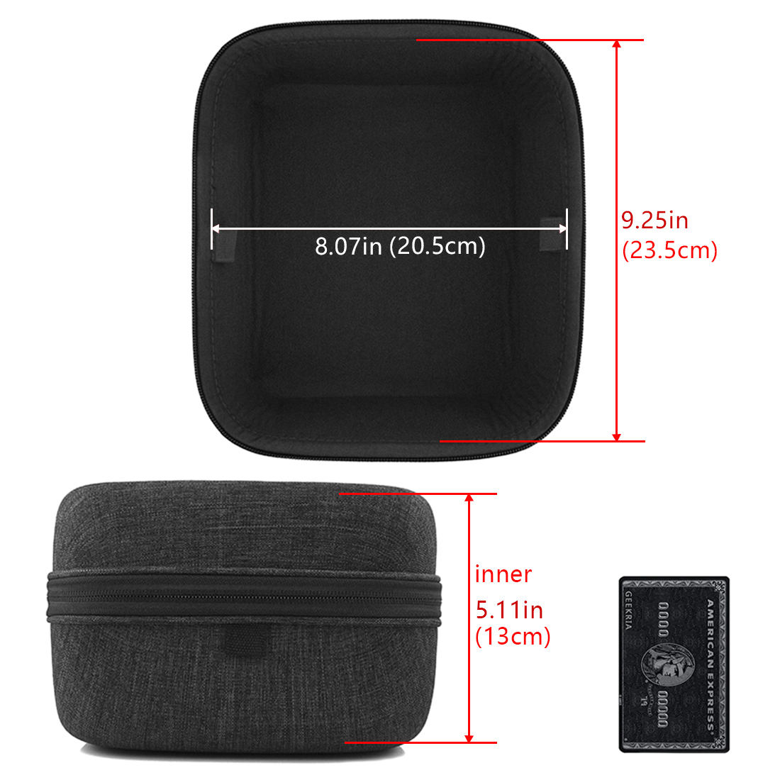 حافظة سماعات الرأس من Geekria  - مراجعة Headphone Case Hard وسعره