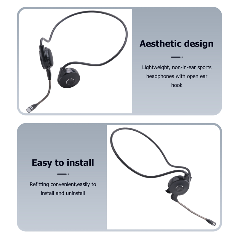 ممتازة العظام التوصيل سماعة M1 - مراجعة Sports Earphone Hook وسعره