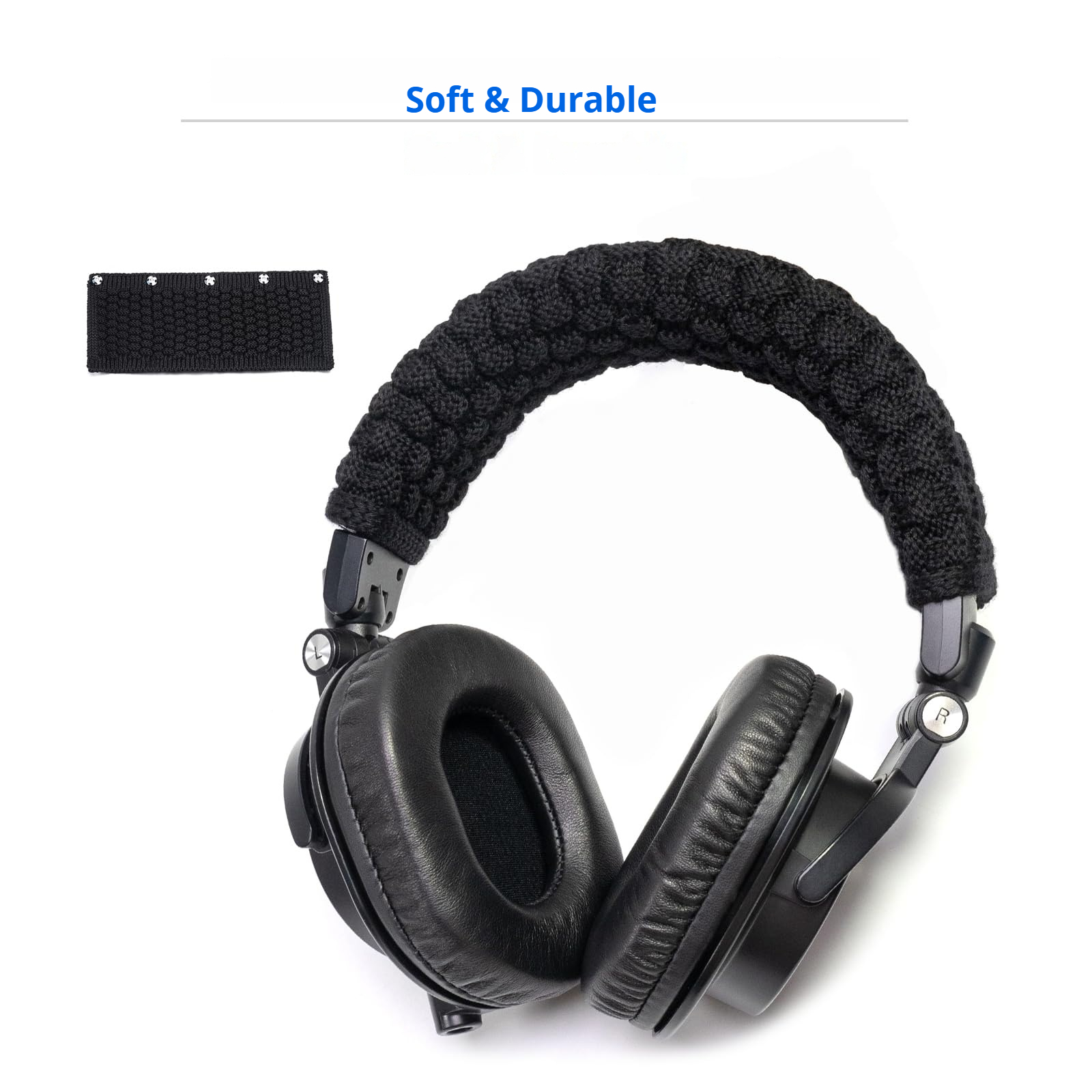 غطاء واقي لعصابة الرأس بديل لس - مراجعة Audio Technica Headphone Ath-M50X وسعره