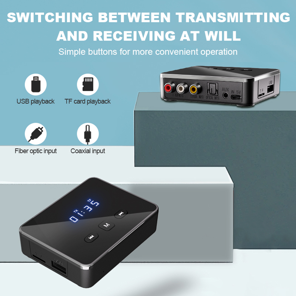 جهاز إرسال واستقبال بلوتوث 5.4 - مراجعة Bluetooth Adapter Receiver وسعره