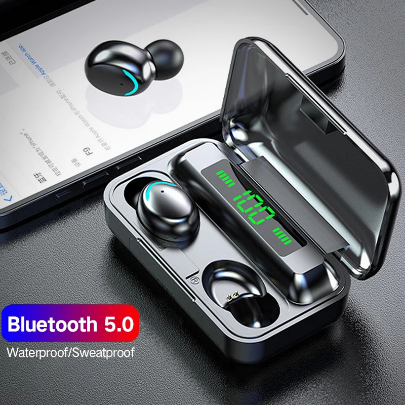 F9 سماعة رأس لاسلكية TWS بلوتو - مراجعة Wireless Earbuds Tws وسعره
