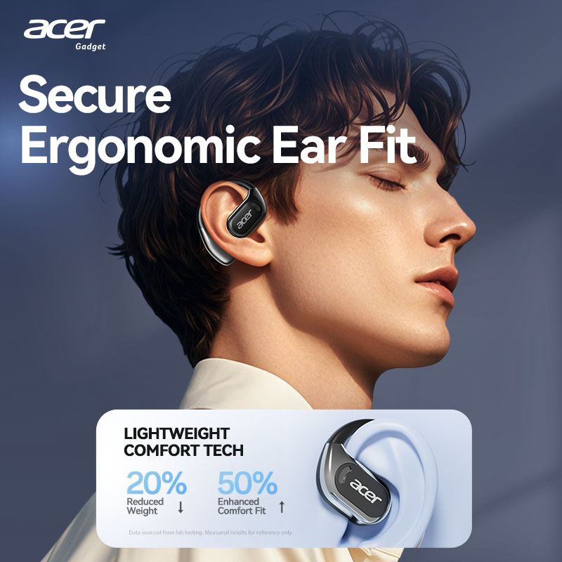 【Acer 510】سماعات أذن لاسلكية ب - مراجعة Sports Earphone Hook وسعره