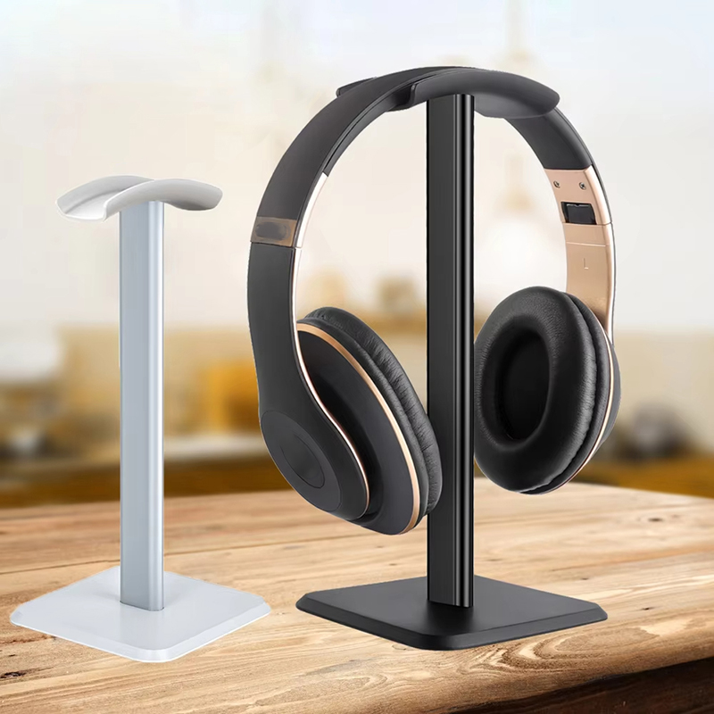 البلاستيك سطح المكتب سماعة حام - مراجعة Headphone Stand Desk وسعره