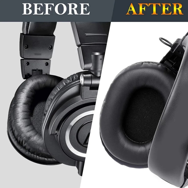 وسائد أذن بديلة لسماعات أوديو  - مراجعة Audio Technica Headphone Ath-M50X وسعره