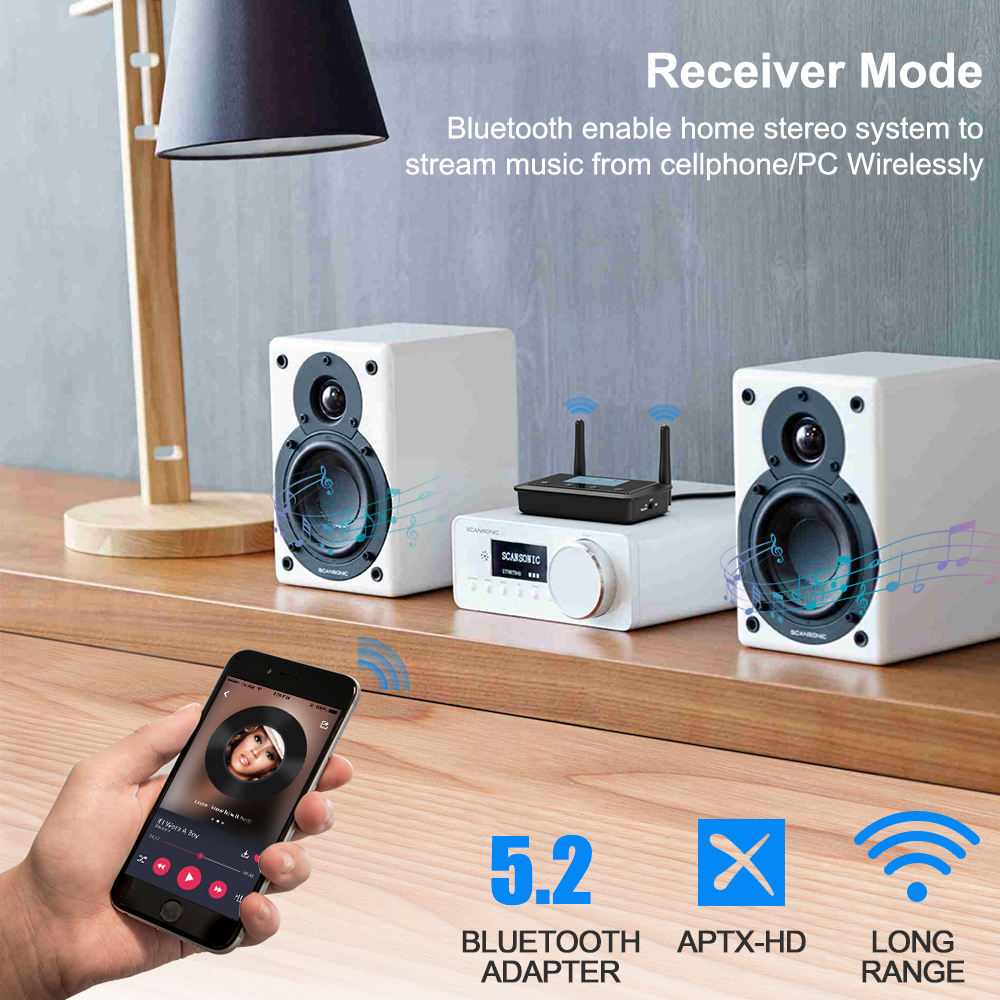 محول بلوتوث 1Mii B03+ للمسرح ا - مراجعة Bluetooth Adapter Receiver وسعره
