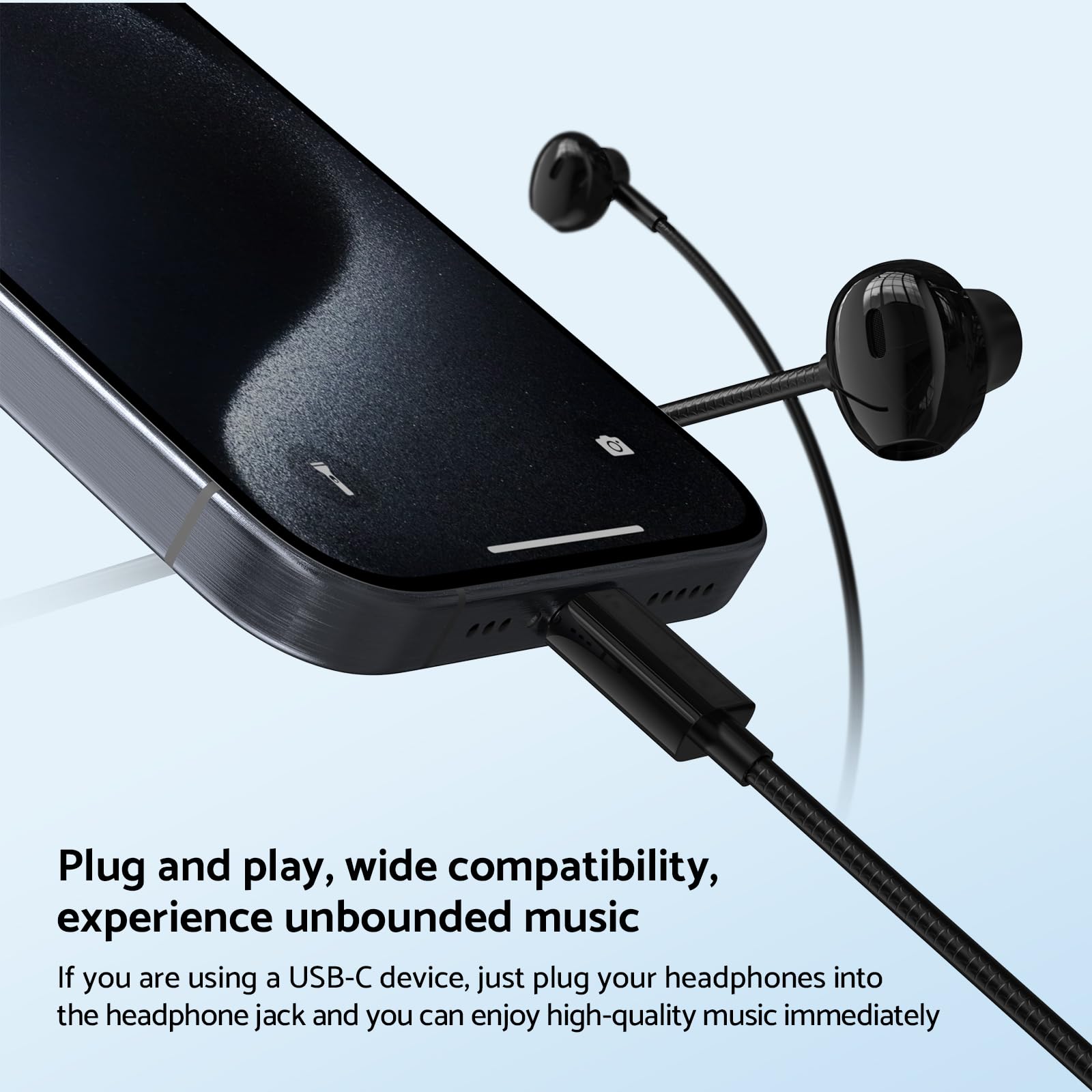 9D باس ستيريو نوع C وسماعات 3. - مراجعة Wired Earphone Mic وسعره