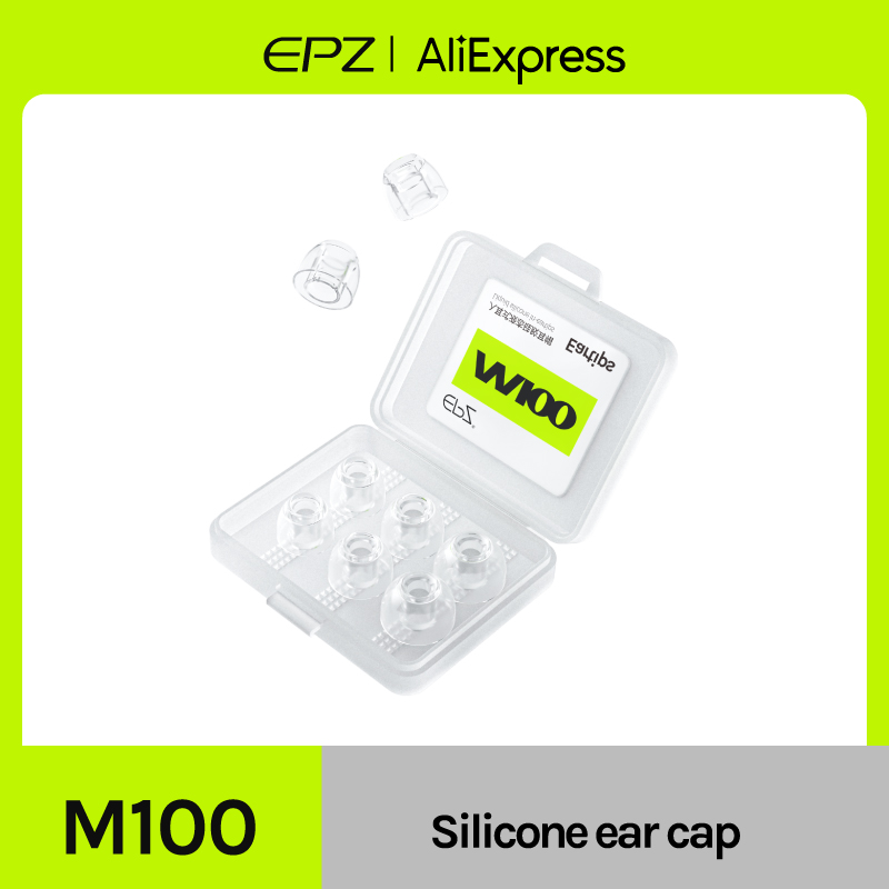 EPZ M100 أطراف أذن S/M/L أطراف - مراجعة Silicone Ear Tip Replacement وسعره