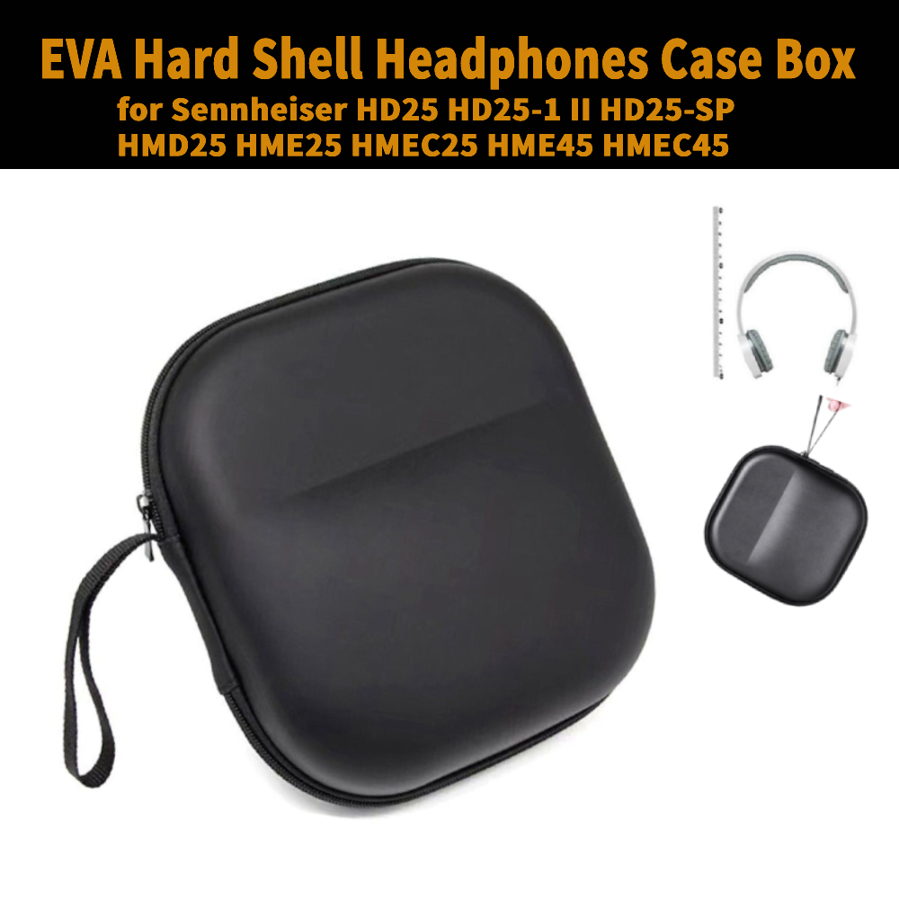 حقيبة تخزين سماعات الأذن EVA ص - مراجعة Sennheiser Headphone Hd 25 وسعره