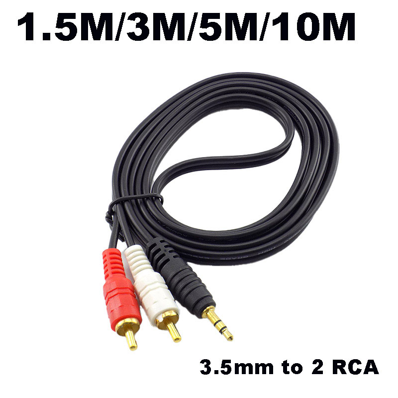 كابل صوت طويل بطول 1.5 متر و3  - مراجعة Cable Extension 3.5 وسعره