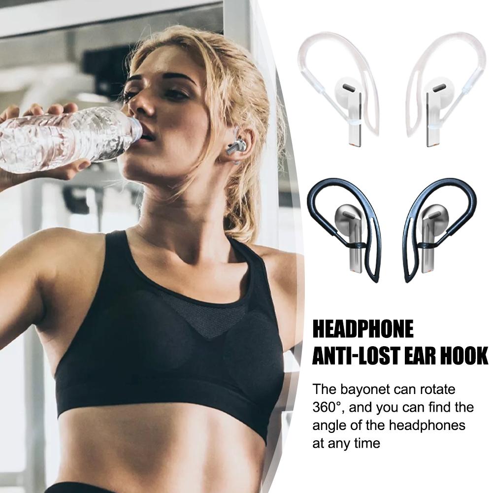 1/2 قطعة خطاف أذن مضاد للضياع  - مراجعة Sports Earphone Hook وسعره