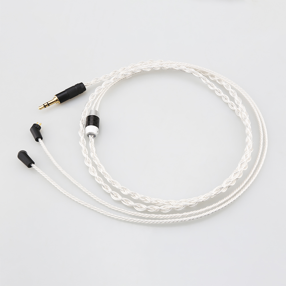 كابل ترقية مطلي بالفضة بثماني  - مراجعة In Ear Monitor Iem وسعره