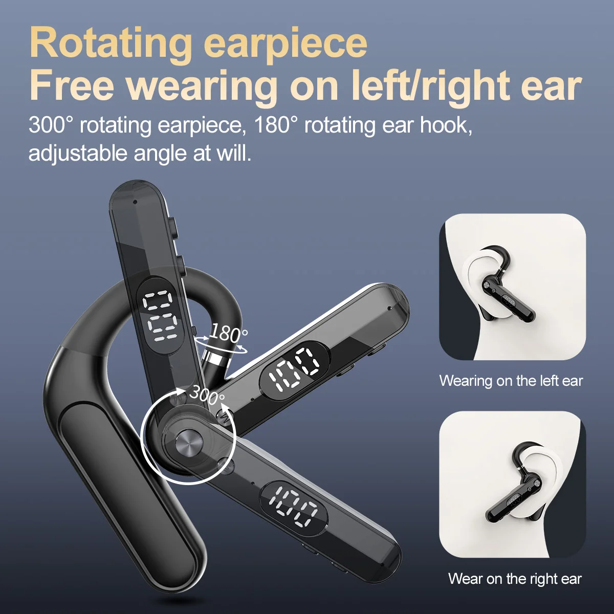 سماعات بلوتوث لاسلكية مع ميكرو - مراجعة Noise Cancelling Headphone وسعره