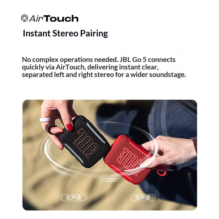 مكبر صوت بلوتوث JBL GO5 مقاوم  - مراجعة Jbl Speaker Go 4 وسعره