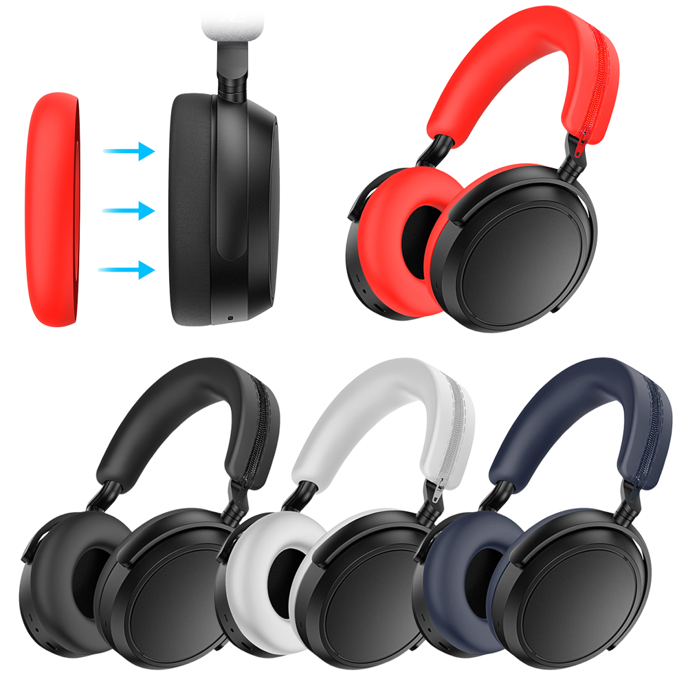 غطاء سماعات رأس من السيليكون،  - مراجعة Sennheiser Headphone Momentum 4 وسعره