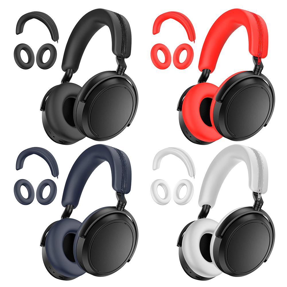 غطاء سماعات رأس من السيليكون،  - مراجعة Sennheiser Headphone Momentum 4 وسعره