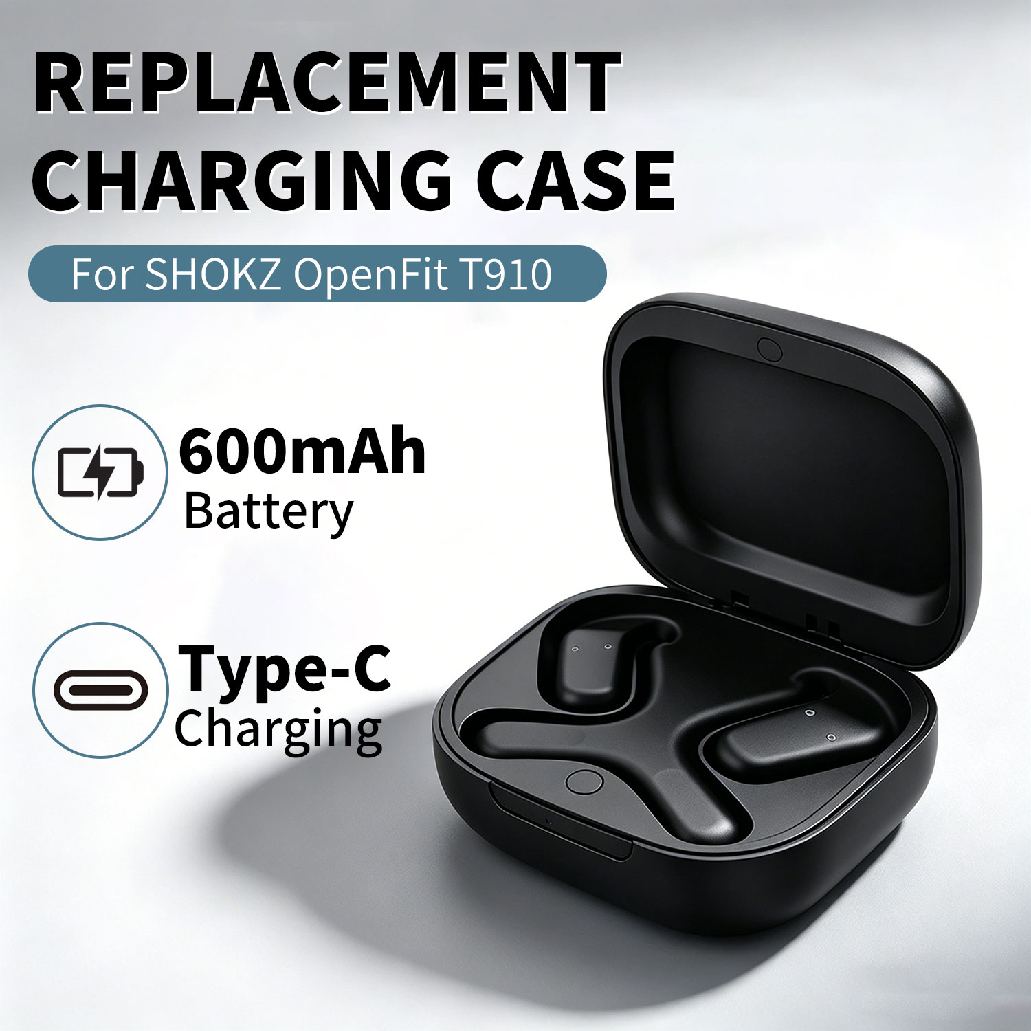 علبة شحن بديلة لسماعات SHOKZ O - مراجعة Earbuds Charging Case وسعره