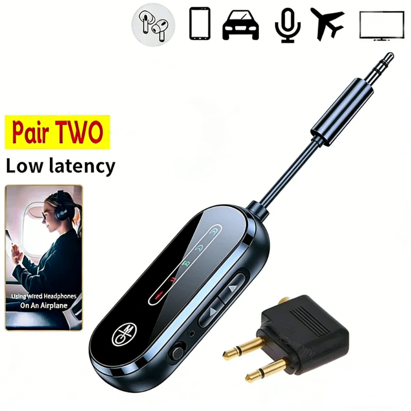 جهاز إرسال واستقبال بلوتوث 5.4 - مراجعة Bluetooth Adapter Receiver وسعره