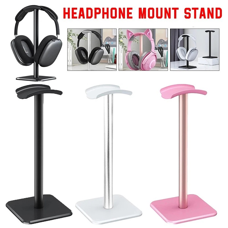 حامل سماعات رأس بلاستيكي عالمي - مراجعة Headphone Stand Desk وسعره