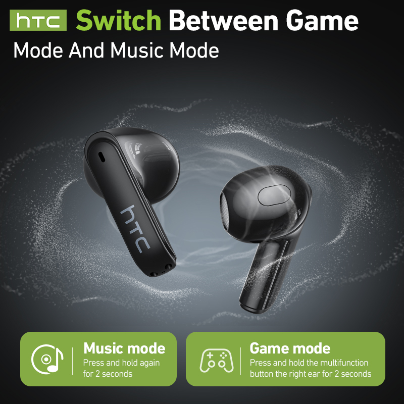 سماعات ألعاب لاسلكية من hTC مع - مراجعة Earbuds Charging Case وسعره
