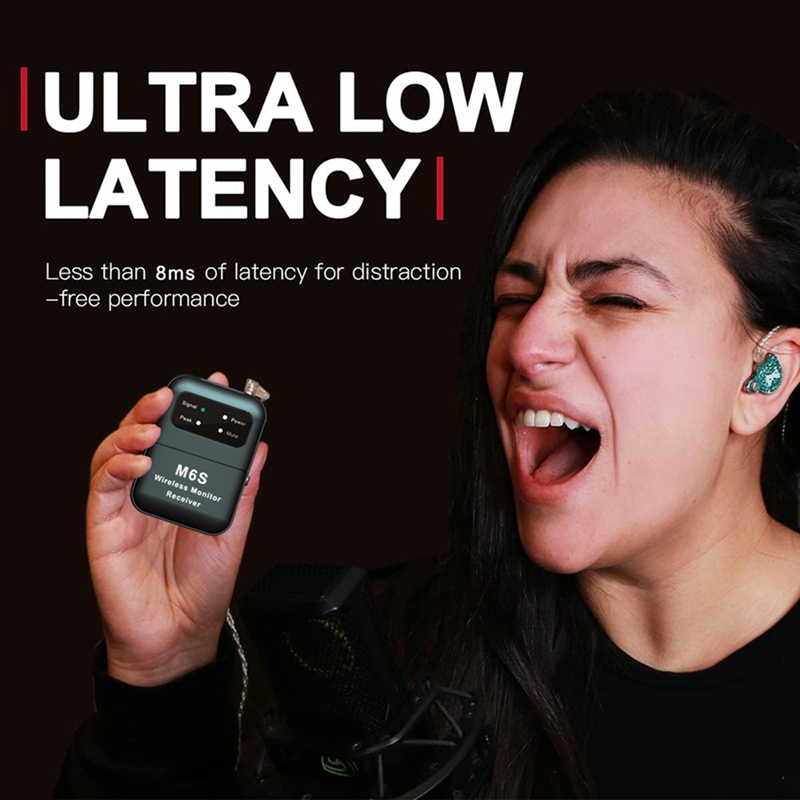 A73E-2.4G نظام مراقبة لاسلكي د - مراجعة In Ear Monitor Iem وسعره