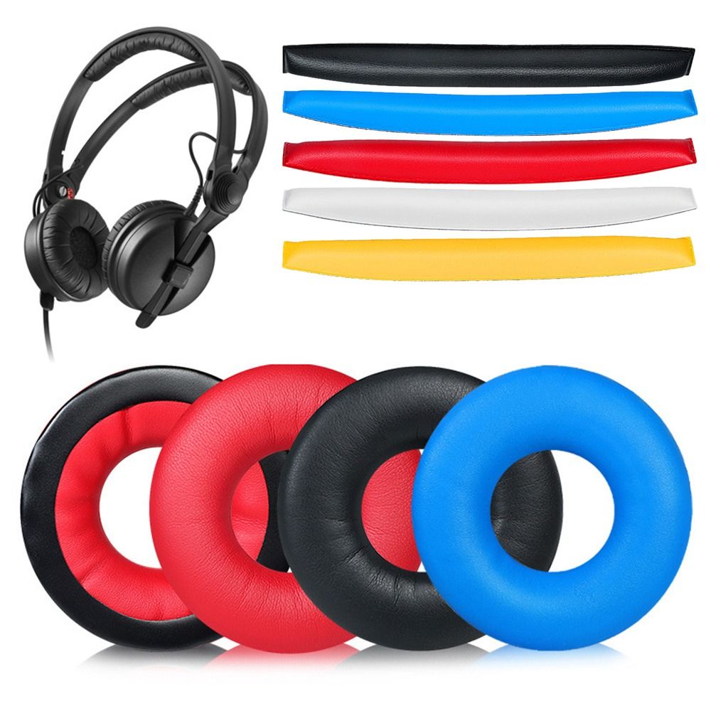 وسادة سماعة الرأس، غطاء وسادة  - مراجعة Sennheiser Headphone Hd 25 وسعره