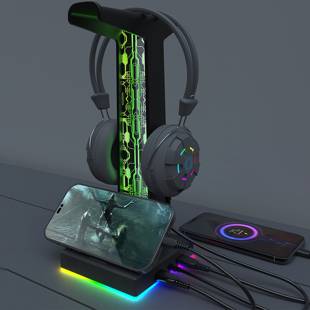 حامل سماعة رأس للألعاب RGB ، م - مراجعة Gaming Headset Rgb وسعره