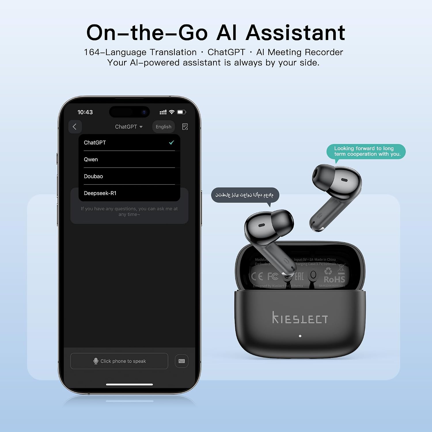 سماعات أذن لاسلكية، سماعات أذن - مراجعة Earbuds Charging Case وسعره