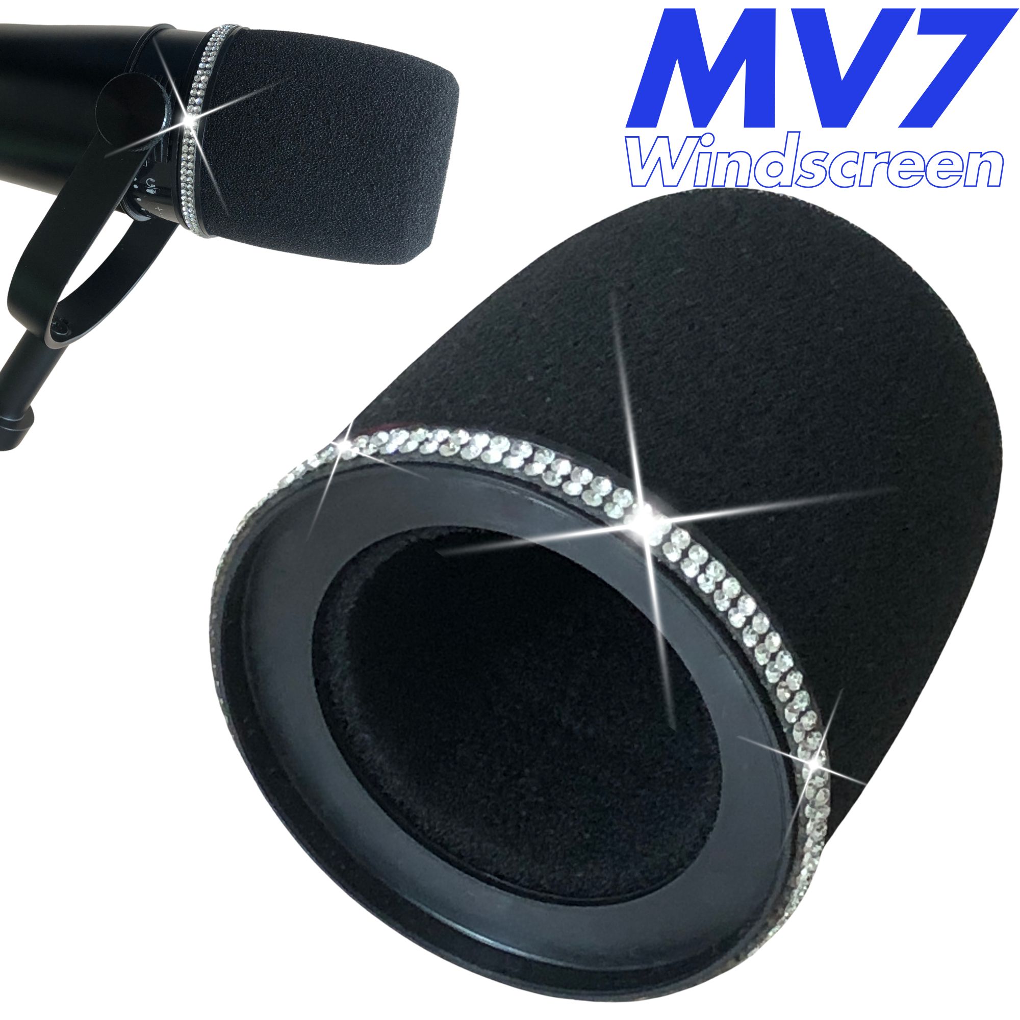 فلتر صوت بوب شاينينج MV7 لميكر - مراجعة Shure Mic Sm7B وسعره