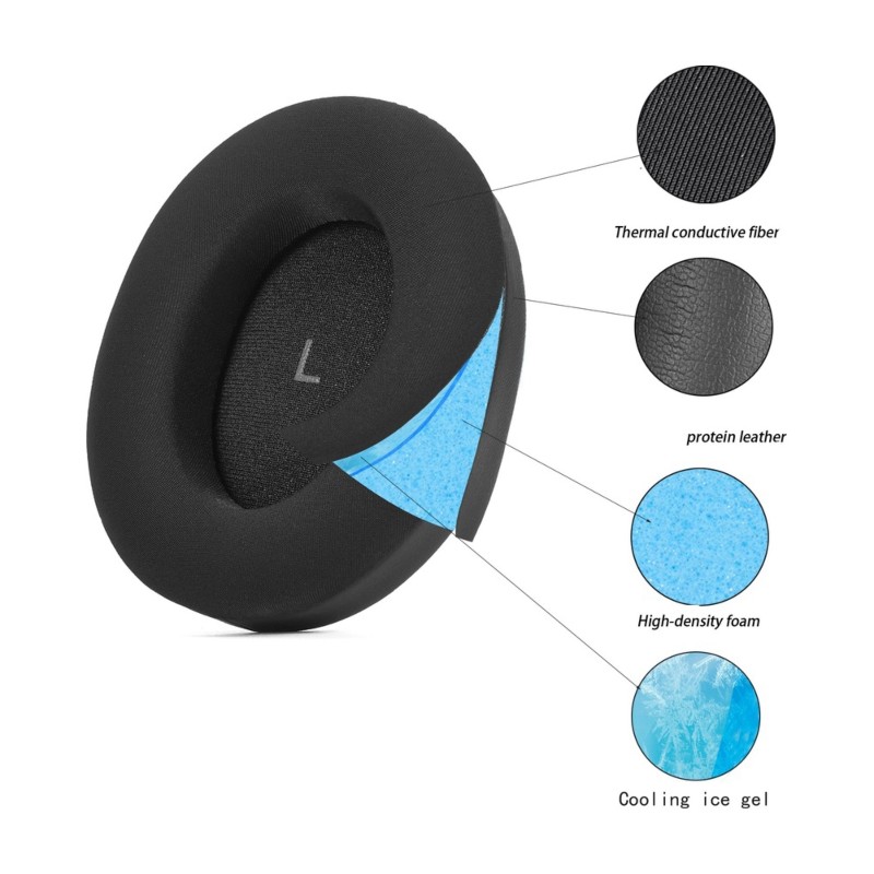 وسائد أذن ناعمة من الفوم المرن - مراجعة Sennheiser Headphone Momentum 4 وسعره