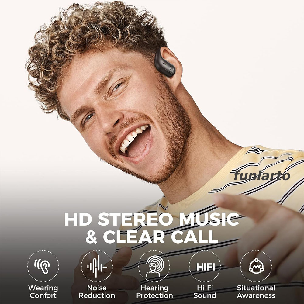 سماعات أذن لاسلكية للجري مفتوح - مراجعة Sports Earphone Hook وسعره